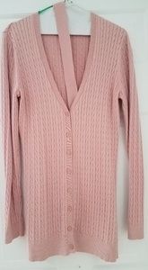 Hilfiger Pink cardigan sweater